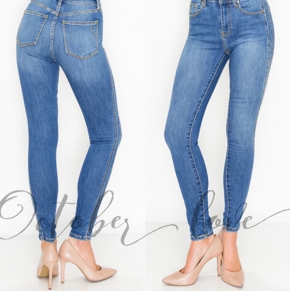 HP!! Last ONE! October Love Denim Jeans - Picture 2 of 4